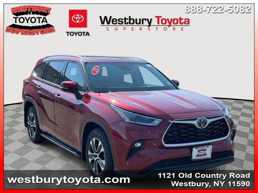 Ruby Flare Pearl 2021 Toyota Highlander XLE
