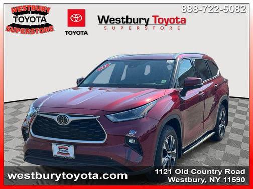 Ruby Flare Pearl 2021 Toyota Highlander XLE