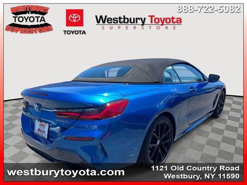 Sonic Speed Blue Metallic 2019 BMW M850 xDrive
