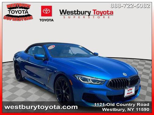 Sonic Speed Blue Metallic 2019 BMW M850 xDrive
