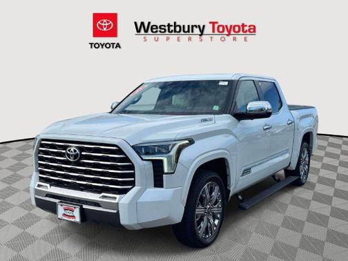 Wind Chill Pearl 2025 Toyota Tundra Hybrid Capstone