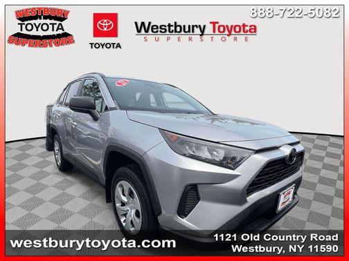 Silver Sky Metallic 2021 Toyota RAV4 LE