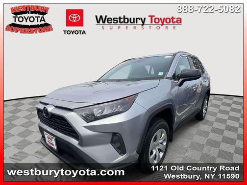 Silver Sky Metallic 2021 Toyota RAV4 LE