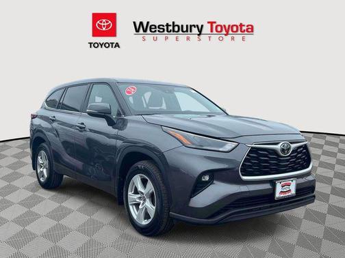 Gray 2024 Toyota Highlander LE