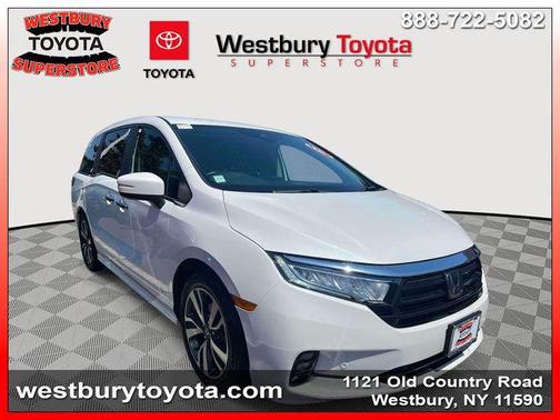 Platinum White Pearl 2023 Honda Odyssey Touring