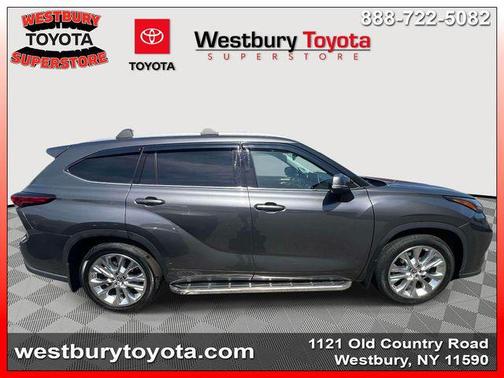 Magnetic Gray Metallic 2023 Toyota Highlander Limited