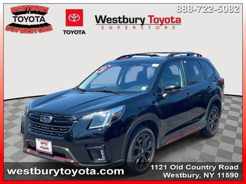 Crystal Black Silica 2023 Subaru Forester Sport