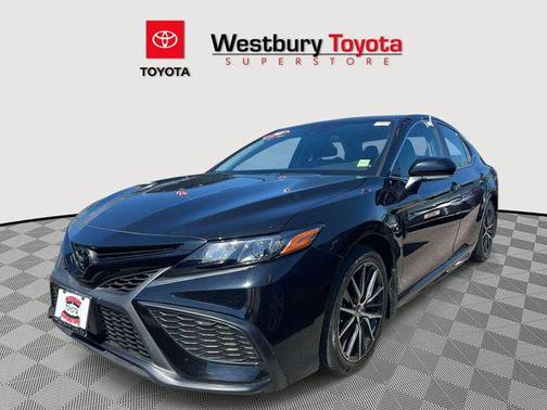Midnight Black Metallic 2023 Toyota Camry SE