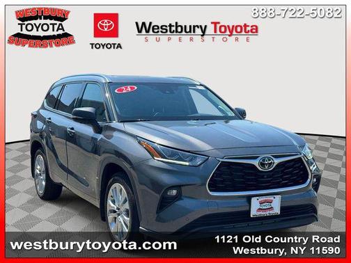 Magnetic Gray Metallic 2024 Toyota Highlander Limited