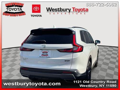 Platinum White Pearl 2023 Honda CR-V Hybrid Sport AWD