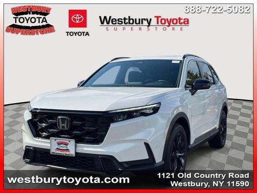 Platinum White Pearl 2023 Honda CR-V Hybrid Sport AWD