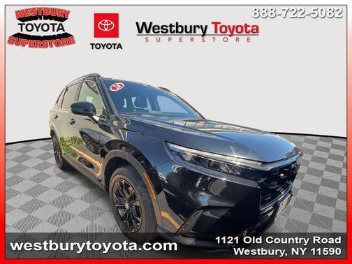 Crystal Black Pearl 2024 Honda CR-V Hybrid Sport AWD