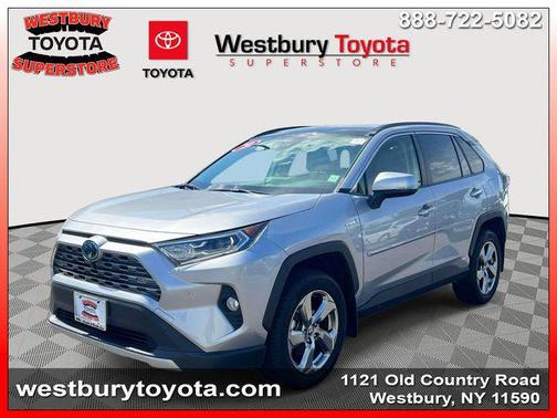 Silver Sky Metallic 2020 Toyota RAV4 Hybrid Limited