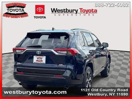 Blue Print w/Midnight Black Roof 2021 Toyota RAV4 Prime XSE