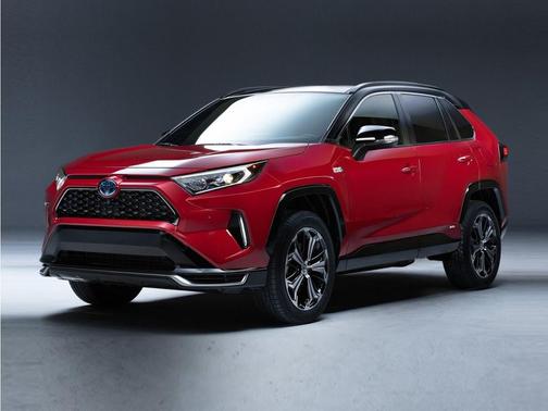 Blue Print w/Midnight Black Roof 2021 Toyota RAV4 Prime XSE