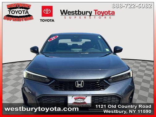 Gray 2025 Honda Civic Hybrid Sport