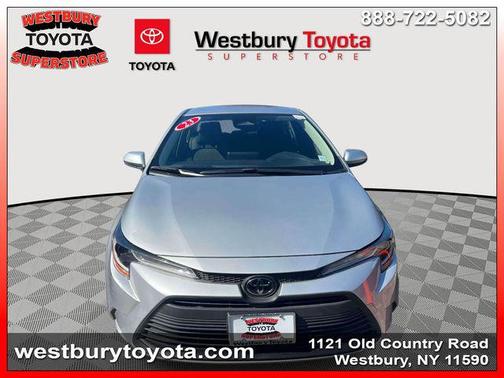 Classic Silver Metallic 2023 Toyota Corolla LE