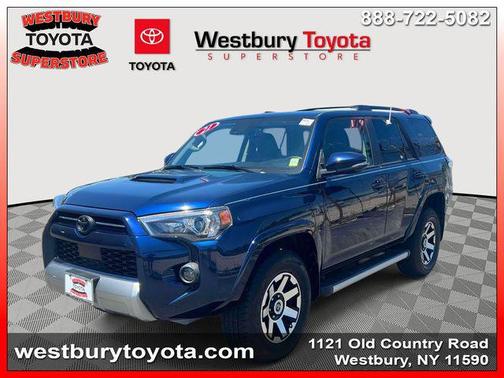 Nautical Blue Metallic 2021 Toyota 4Runner TRD Off Road Premium