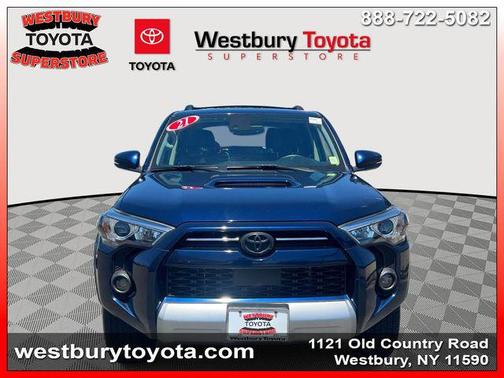 Nautical Blue Metallic 2021 Toyota 4Runner TRD Off Road Premium