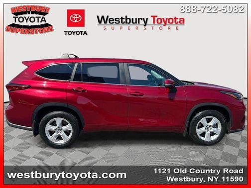 Ruby Flare Pearl 2023 Toyota Highlander LE