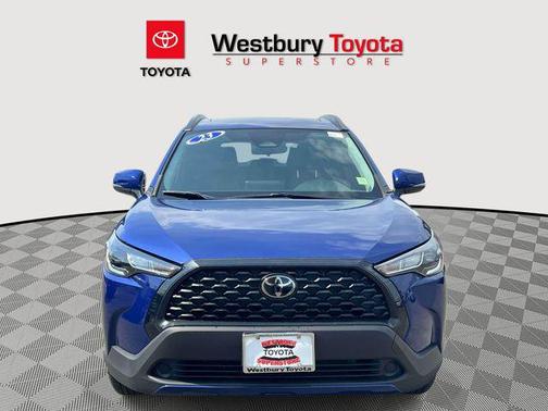 Blue Crush Metallic 2023 Toyota Corolla Cross LE