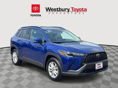 Blue Crush Metallic 2023 Toyota Corolla Cross LE