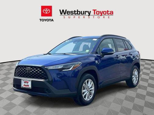 Blue Crush Metallic 2023 Toyota Corolla Cross LE