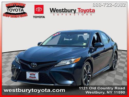 Galactic Aqua Mica 2018 Toyota Camry XSE