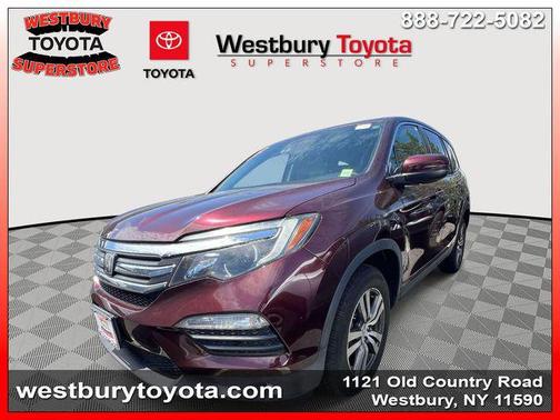 Dark Cherry Pearl 2016 Honda Pilot EX