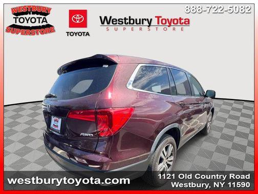 Dark Cherry Pearl 2016 Honda Pilot EX