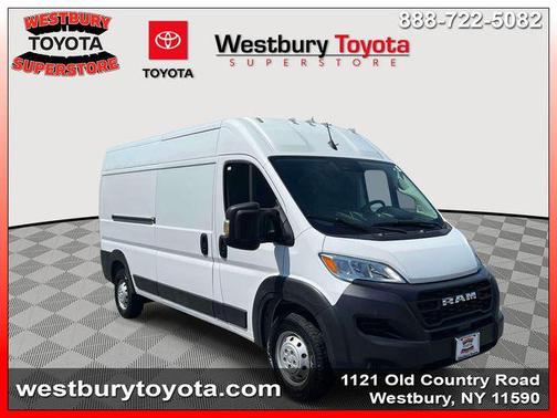 Bright White Clearcoat 2023 RAM ProMaster 2500 High Roof
