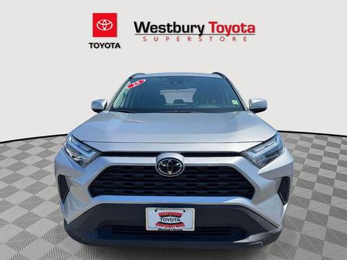 Silver Sky Metallic 2025 Toyota RAV4 Hybrid XLE