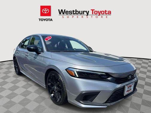 Morning Mist Metallic 2023 Honda Civic Sport