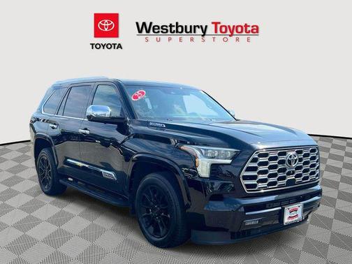 Midnight Black Metallic 2025 Toyota Sequoia 1794 Edition