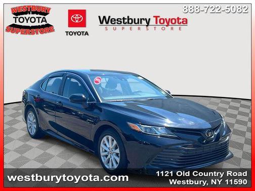 Midnight Black Metallic 2020 Toyota Camry LE