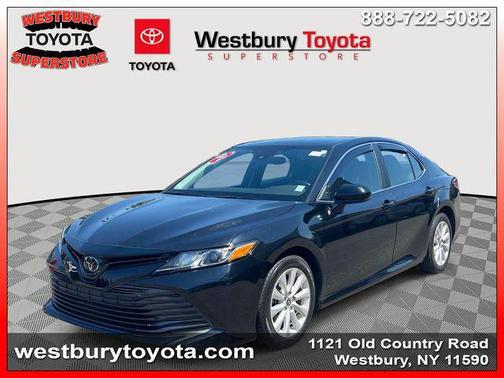Midnight Black Metallic 2020 Toyota Camry LE