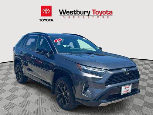 Midnight Black Metallic 2025 Toyota RAV4 Hybrid SE