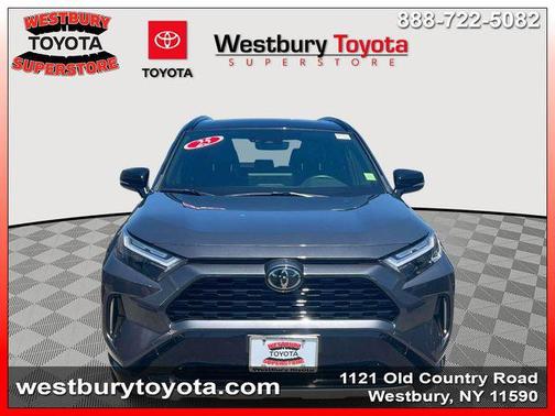 Midnight Black Metallic 2025 Toyota RAV4 Hybrid SE
