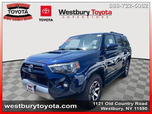 Nautical Blue Metallic 2021 Toyota 4Runner TRD Off Road Premium