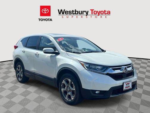 White Diamond Pearl 2018 Honda CR-V EX