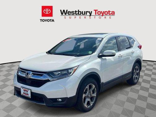 White Diamond Pearl 2018 Honda CR-V EX