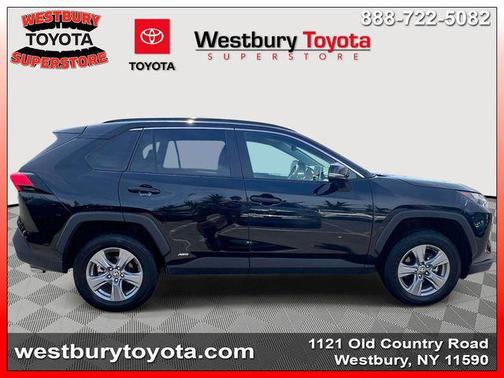 Midnight Black Metallic 2025 Toyota RAV4 Hybrid XLE