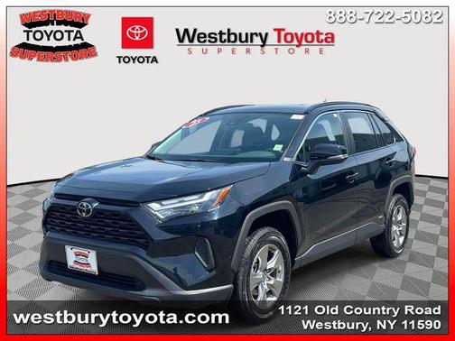 Midnight Black Metallic 2025 Toyota RAV4 Hybrid XLE