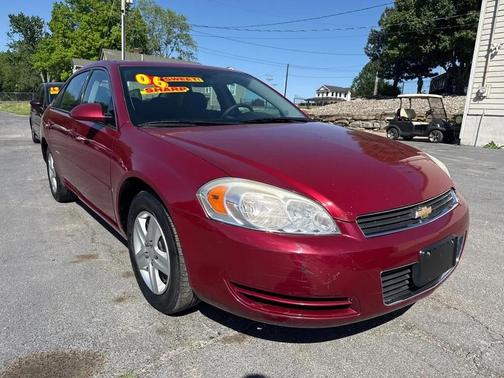RED 2006 Chevrolet Impala LS