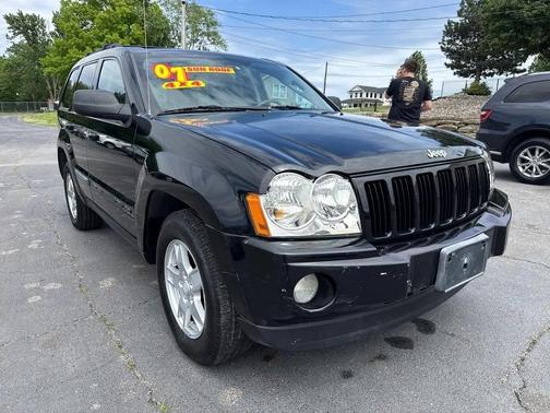 BLACK 2007 Jeep Grand Cherokee Laredo
