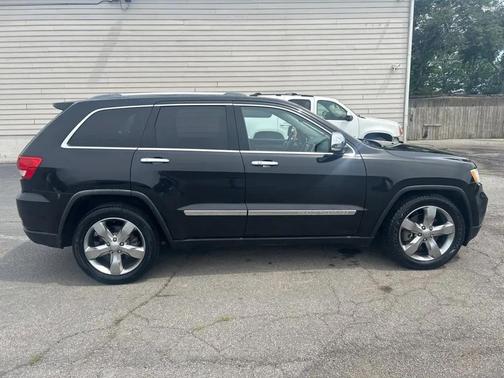 BLACK 2012 Jeep Grand Cherokee Overland
