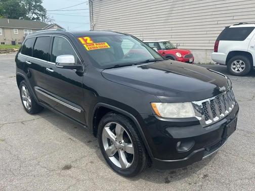 BLACK 2012 Jeep Grand Cherokee Overland