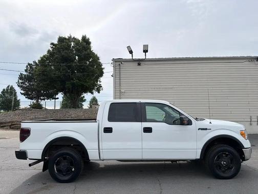 WHITE 2010 Ford F-150 XLT SuperCrew
