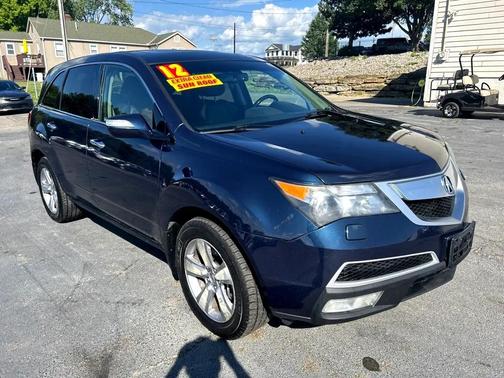 2012 Acura MDX 6-Spd AT w/Tech Package