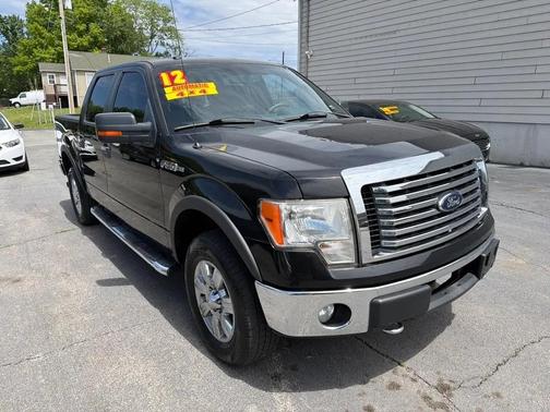 BLACK 2012 Ford F-150 XLT